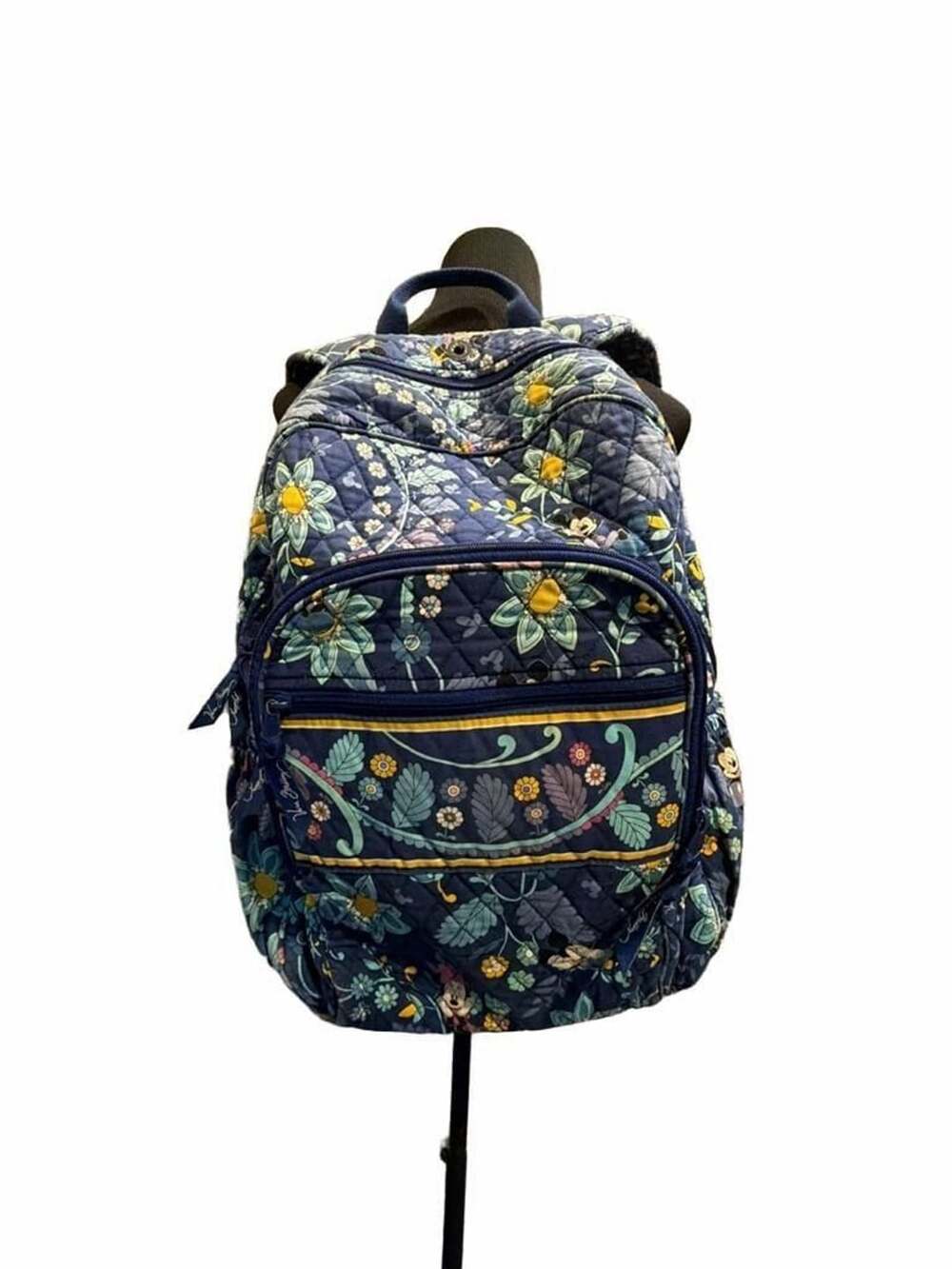 Vera Bradley Disney Mickey Mouse Floral Quilted Backpack